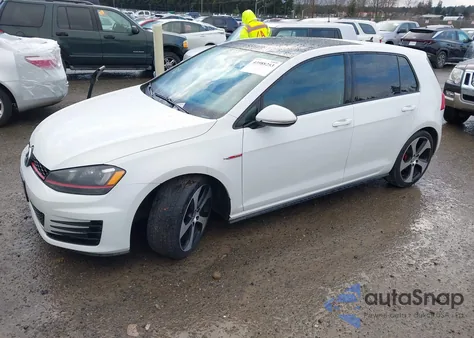 2015 Volkswagen Golf Gti 2.0T Autobahn 4-Door from USA, damaged, VIN 3VW4T7AU9FM031141